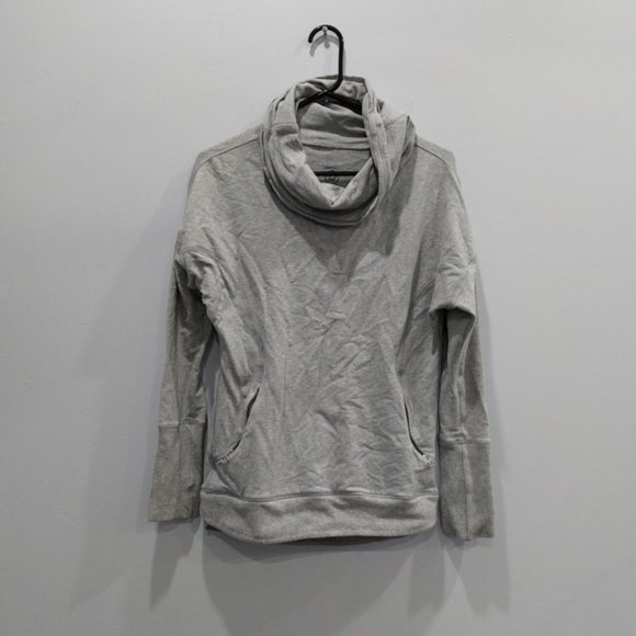 Lululemon Rest Day Pullover Vintage Sports Grey Size 4 - Picture 1 of 9